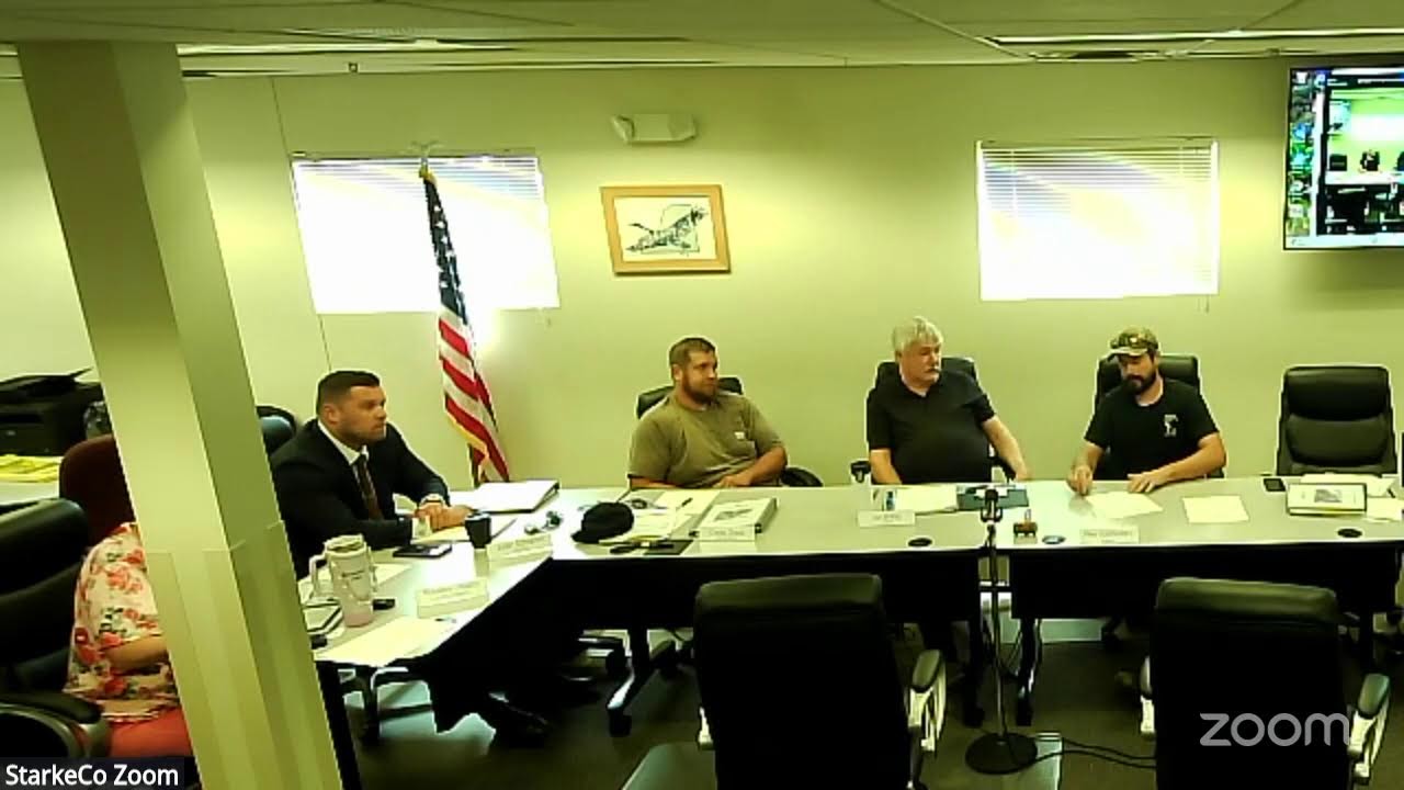 Starke County Commissioners Meeting 8.18.2026