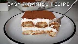 Tiramisu Recipe - How to make Tiramisu In 10 Minutes - Eggless Without Oven