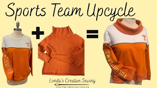 Londa’s Upcycling Magic: Transform Your Team Sweatshirt into a Custom Masterpiece
