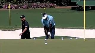 Vijay Singh, Shows Matt Kuchar & Chris O'Connell soft toss shot screenshot 4