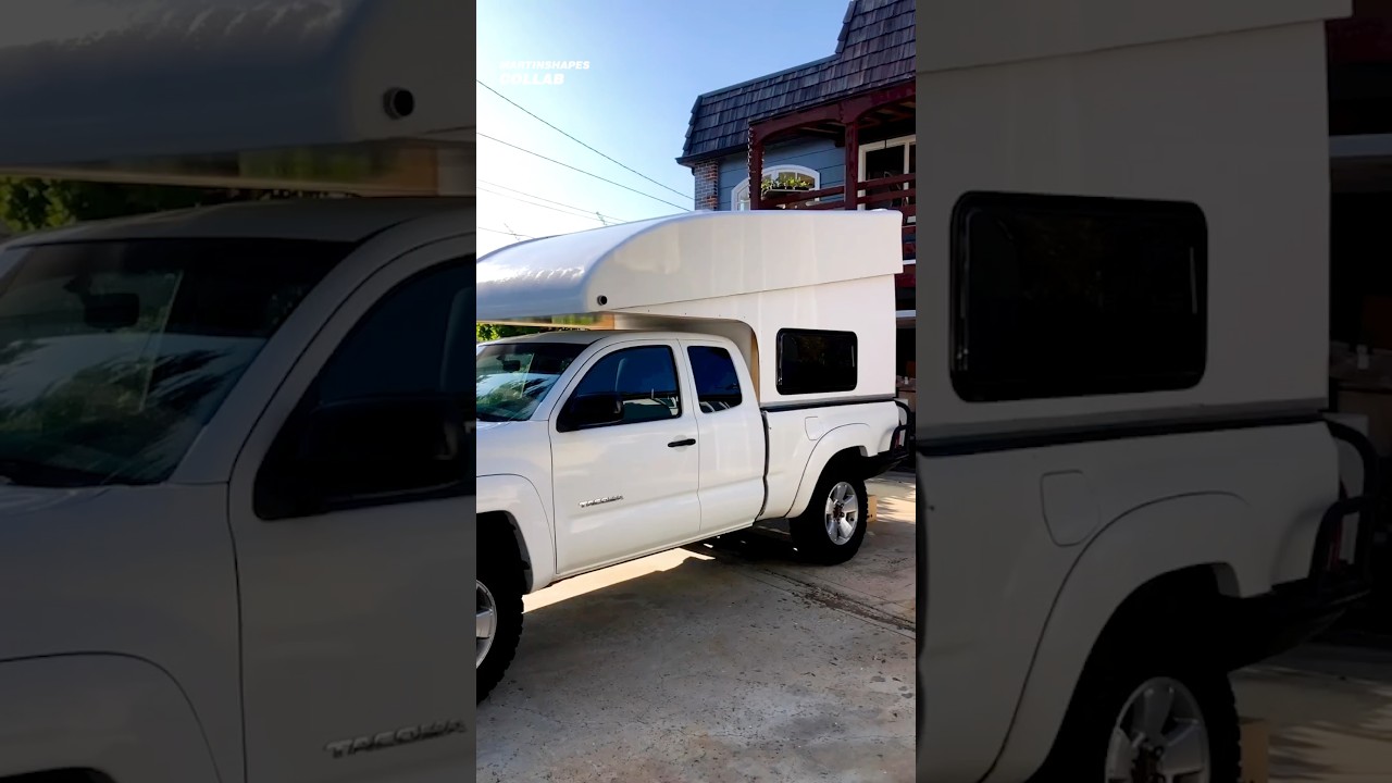 Pickup Truck Transformed Into A Camper! 😱