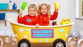 Download Lagu Fun Kids Cleaning Adventures with Oliver and Roma MP3