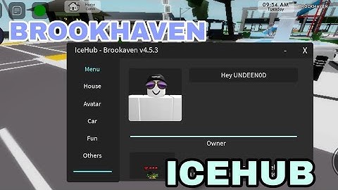 New Brookhaven script icehub (Arceus x, Hydrogen, Fluxus)