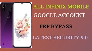 All Infinix mobile Google Account frp bypass latest security 9.0 || smart 4 FRP bypass easy method