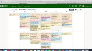 Using LMS Calendar to Provide Proactive Coaching Support
