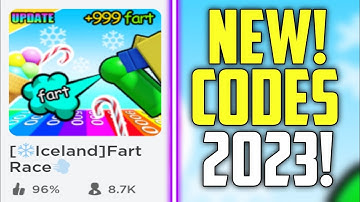 HURRY! - NEW FART RACE CODES 2023! (Iceland)