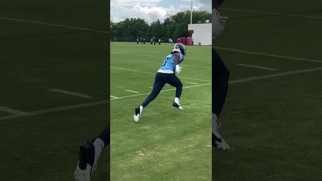 Tennessee Titans Calvin Ridley Head ➡️ Shoulder ➡️ Stick Contested Catch WR Drill 