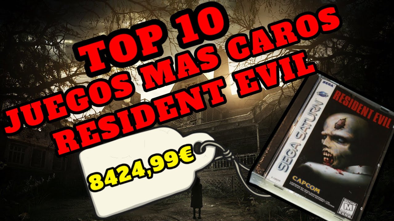 TOP 10 Juegos Más CAROS de la Saga Resident Evil | ¡Descubre los ...