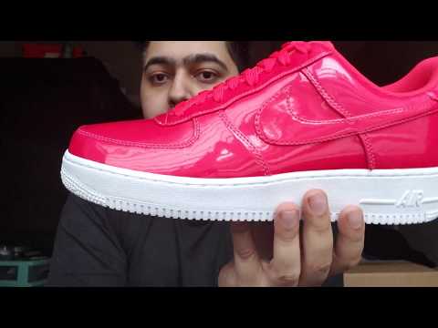 air force 1 siren red