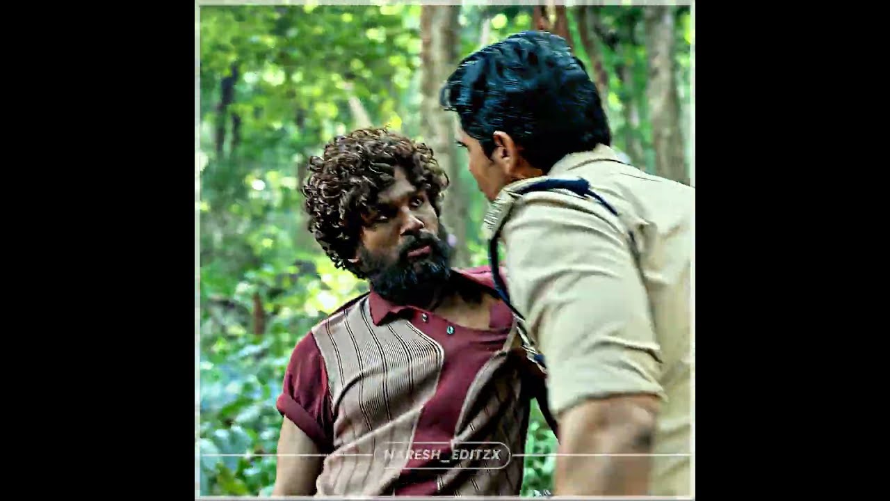 Pushpa Ka Attitude 💀💥#shorts #edit #movie