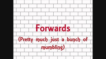 Pink Floyd Backmasking - Empty Spaces [HD]