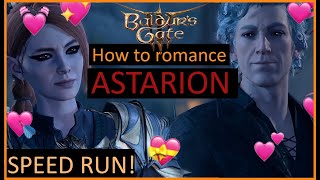 How to romance Astarion with speed run tips! EA