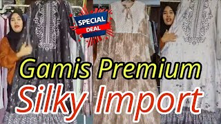 The Latest Imported Silky Gamis – Soft Texture & Luxurious Shine, Makes You Look Glowing! screenshot 2