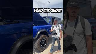 Modern Bronco Energy 👀 | Ford and Bronco Car Show