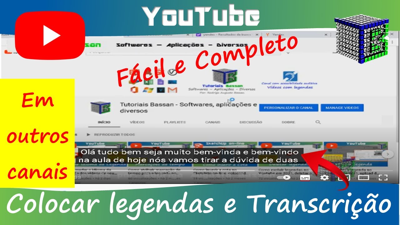 Como Colocar Legenda No Youtube Em Portugues