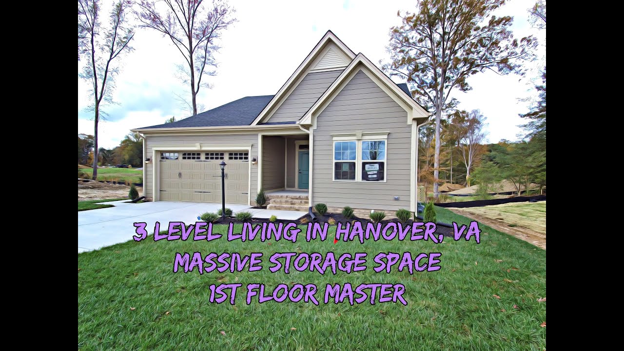 New Construction ! Hanover, VA Finished Basement Homes for Sale ++From