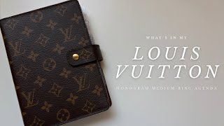 June Planner Setup | Quick Flip Through My Louis Vuitton Agenda
