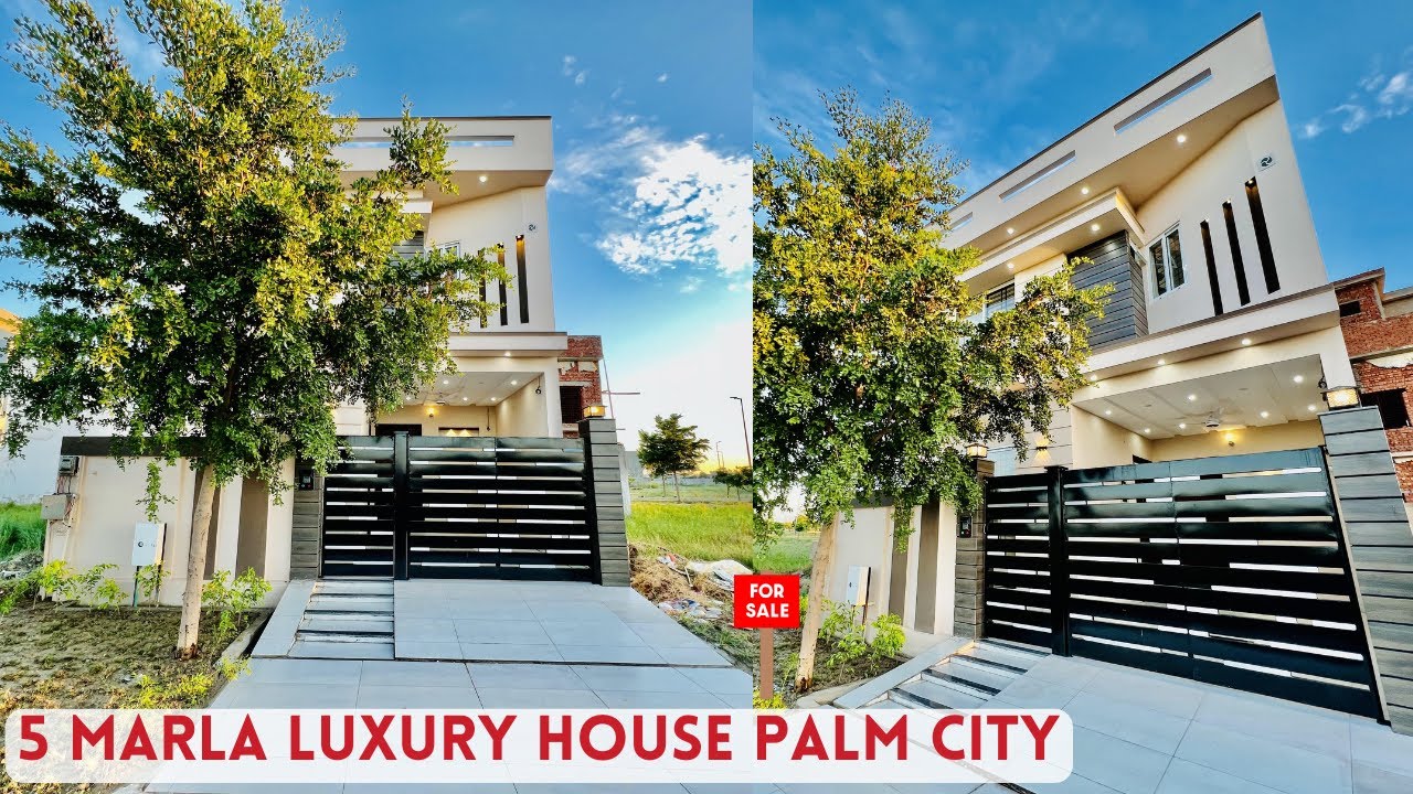 Brand New 5 Marla House For Sale Royal Palm City Gujranwala