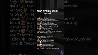 Burç Çiftlerinin En’leri…