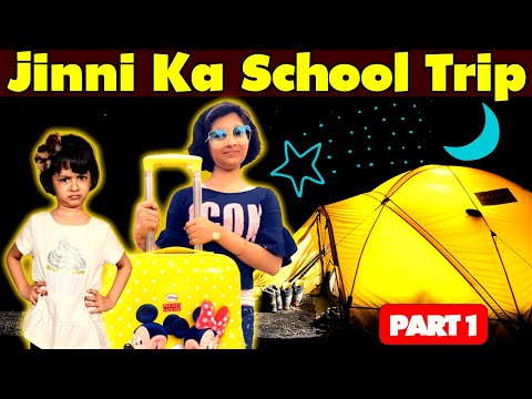 Jinni Ka School Trip Part 1 | Family Short Movie | #MoralStory #FamilyStory | Cute Sisters