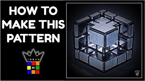 Mirror Cube - Cube in a Cube Pattern
