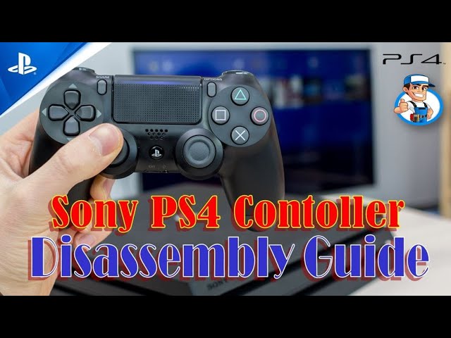 PS4 Controller DualShock ver1 Disassembly and Reassembly Guide 