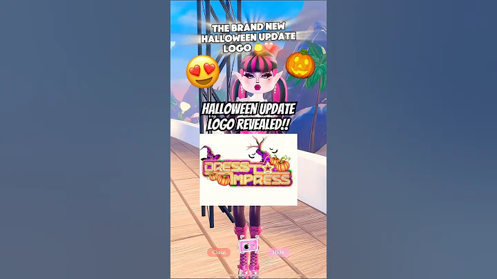 🚨NEW HALLOWEEN LOGO!! 🎃❤️ #dti #halloween #update #dresstoimpress #roblox #news #shorts #sneakpeek