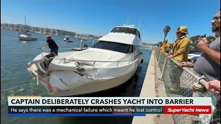 Yacht Skipper Crashes into Marina Deliberately in US! | SY Clips