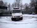 Iveco Daily drifting in the snow