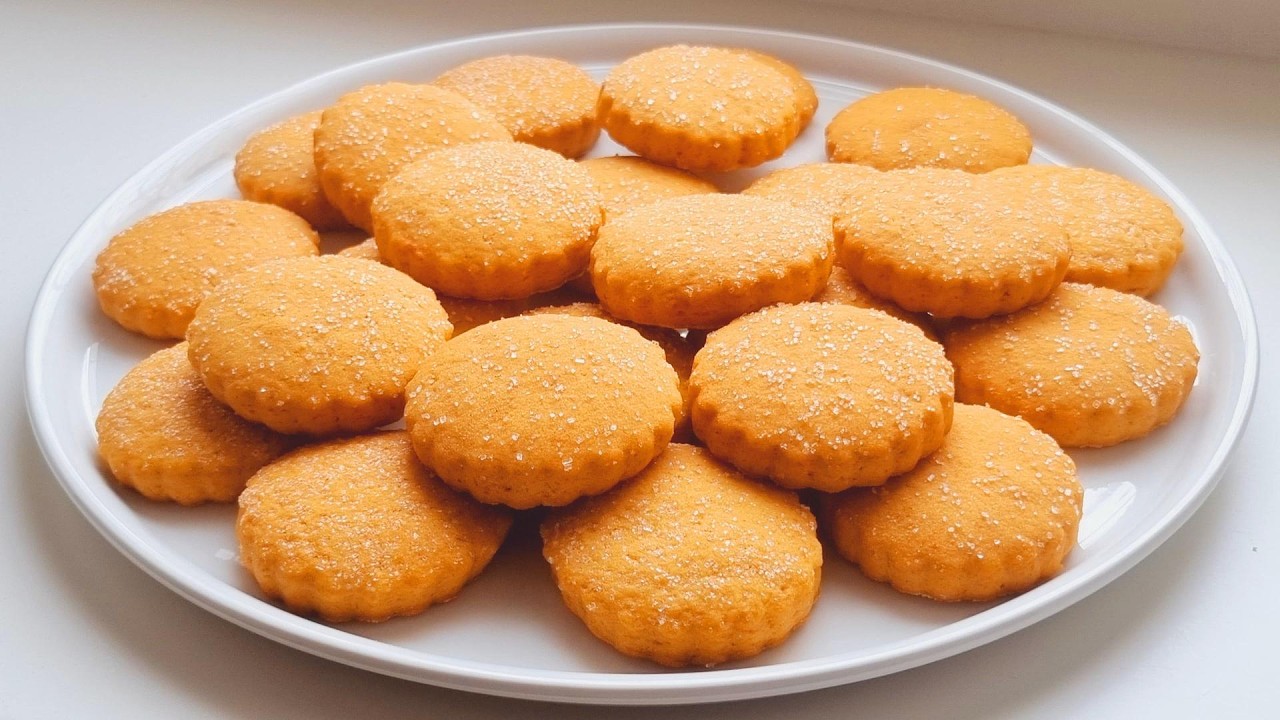 Рецепт наших бабушек, постное печенье на томатном соке / Lenten cookies with tomato juice