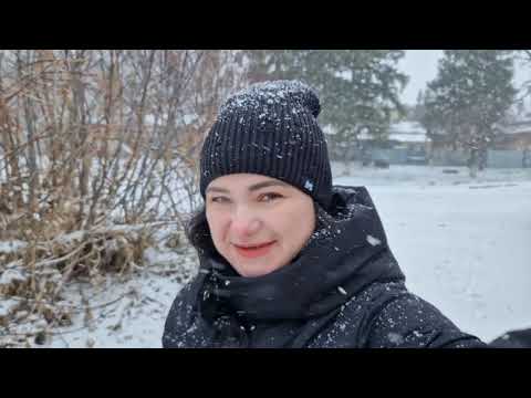 снега намело,сколько консервации в сарае, купила неудачный уголок