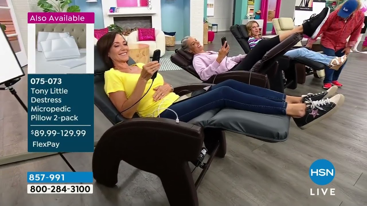 Tony Little Zero Gravity Vibrating Massage Recliner