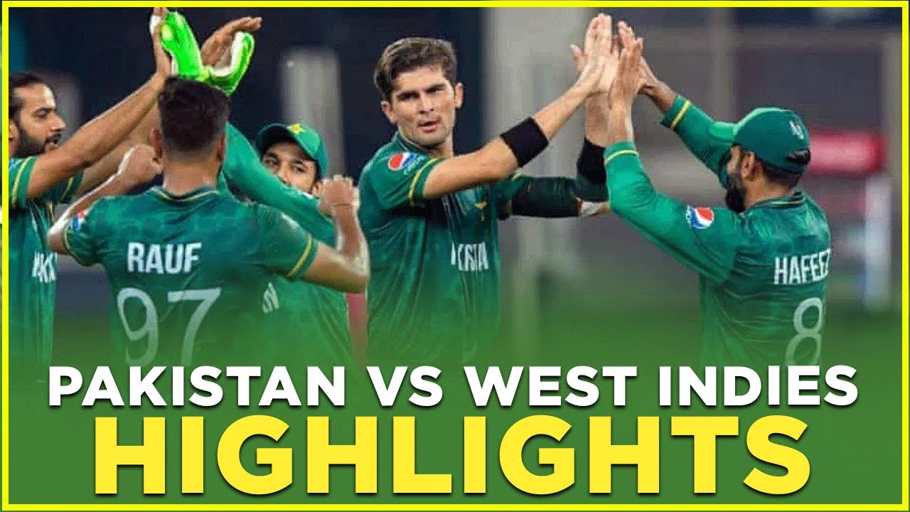 Highlights Pakistan vs West Indies 2nd T20I 2021 PCB MK1L