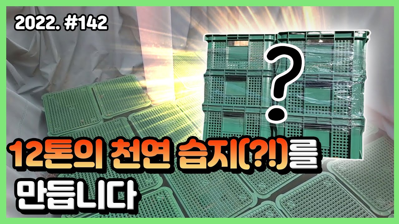 이런 연못 여과 방식은 난생 처음 보실겁니다