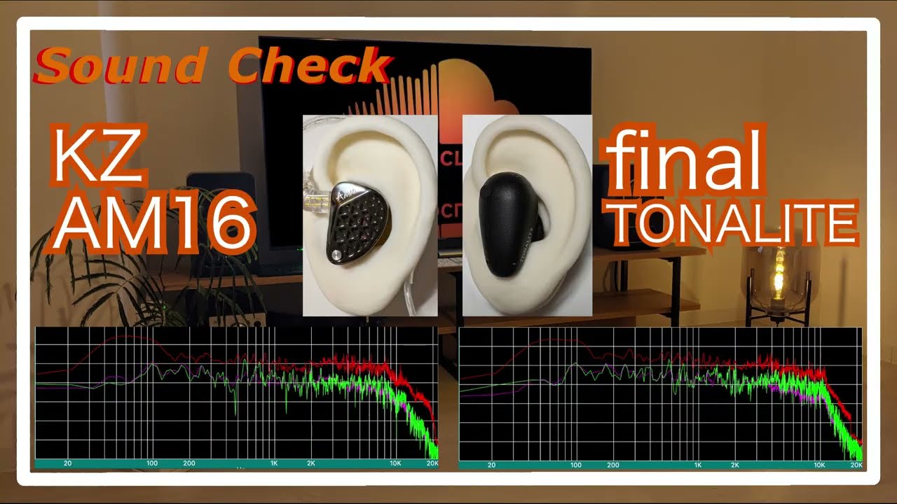 KZ AM16 vs final TONALITE [TWS IEMs Sound Comparison]完全