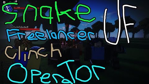 Snake, Freelancer, Clinch & Operator Showcase | Unusual Force