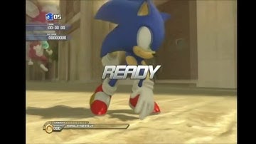 Sonic Unleashed - Arid Sands (day) act-1 | Speedrun - 02:21:40 - (no skips)