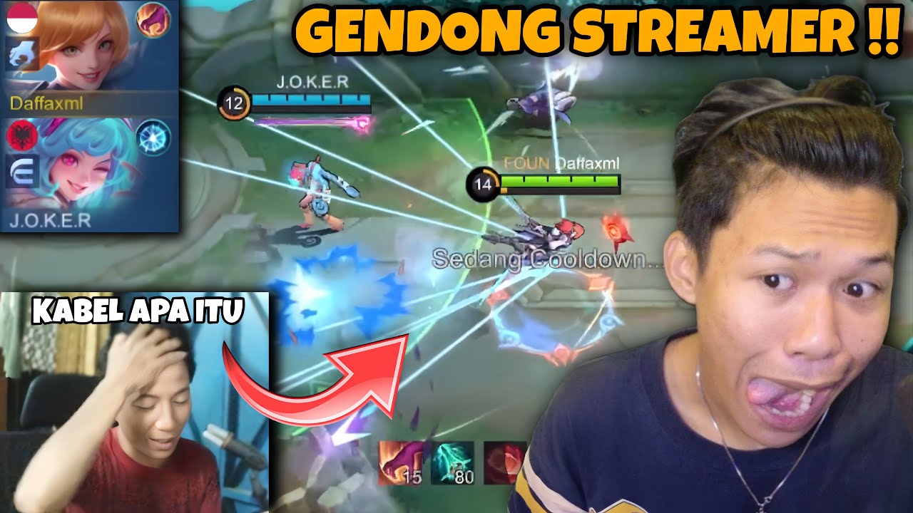 REAKSI STREAMER MELIHAT FREESTYLE FANNY GUA!! ORDER MABAR STREAMER !! - Mobile Legends