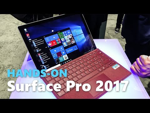 Hands-on di Surface Pro 2017