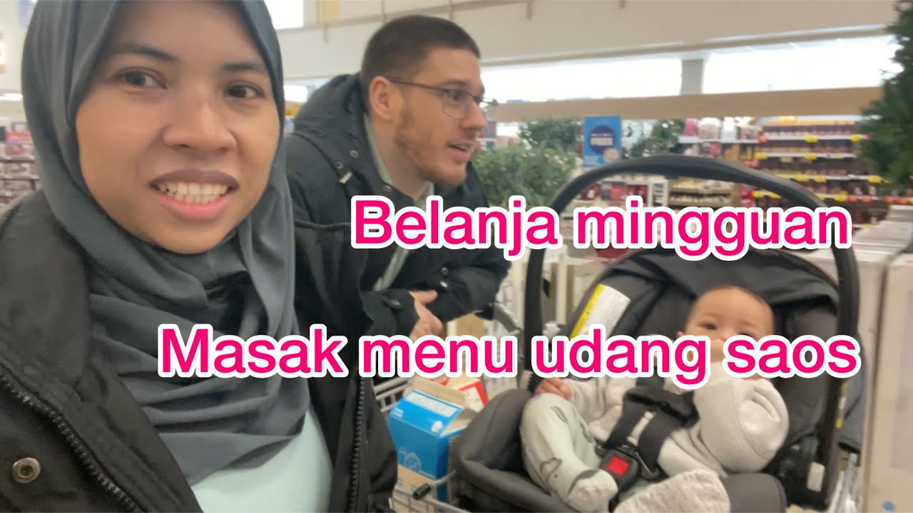 Masak Menu udang saos  || belanja mingguan yuk 