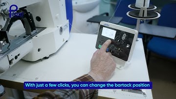 JUKI LK1900BNB – High-Speed, Computer-Controlled Bartacking Sewing System