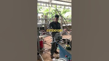 Máy uốn sắt chạy bằng cơm