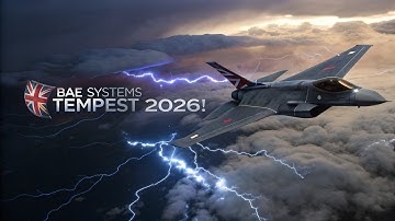 BAE Systems Tempest 2026 – The United Kingdom’s Next-Generation Fighter Finally Unveiled 🇬🇧🔥