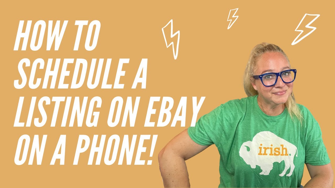 how-to-schedule-a-listing-on-ebay-using-a-cell-phone-youtube