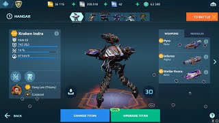 war robots (WR). 24k keys+ upgrading indra from lv 1 to 132+pyro.