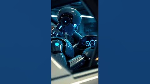 Robot Driver Is Real Now! #shortsfeed #ai