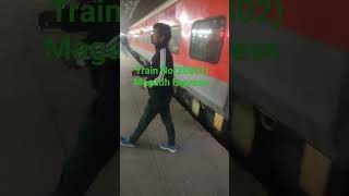 Train No(20802) Magadh Express Standing on Platform No -14 at New Delhi station#railway Train No(20802) Magadh Express Standing on Platform No -14 at New Delhi station#railway