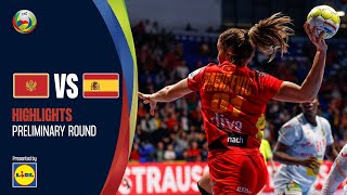 Montenegro shine on home ground | Montenegro vs Spain | Highlights | PR | Women's EHF EURO 2022