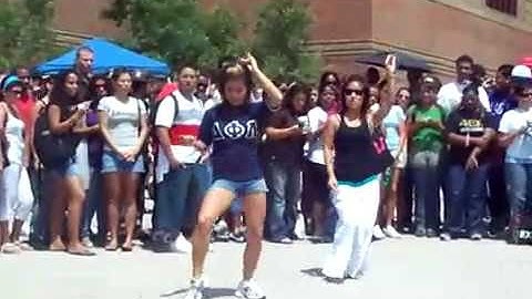 Epsilon Chapter of Delta Phi Lambda performing at DGC Yard Show 2008