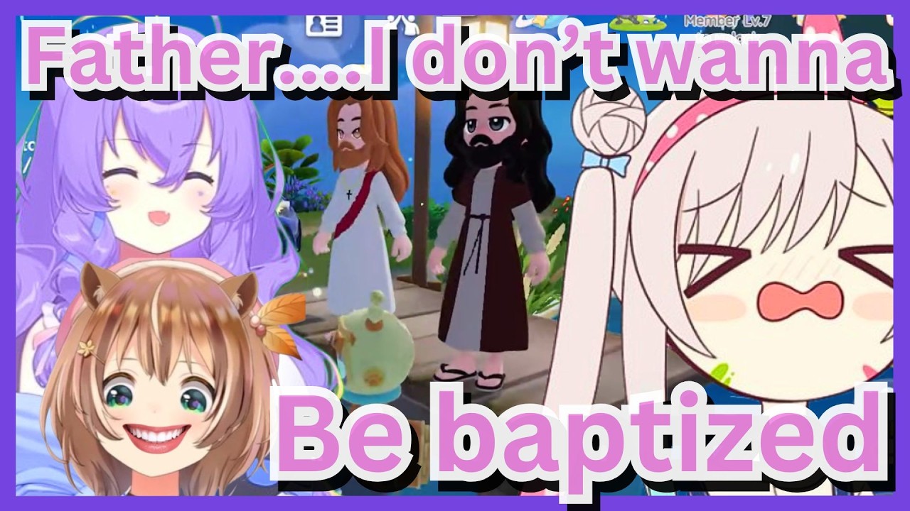 When Moona and Risu Watching Iofi Getting BAPTIZED 🤣| Heartopia